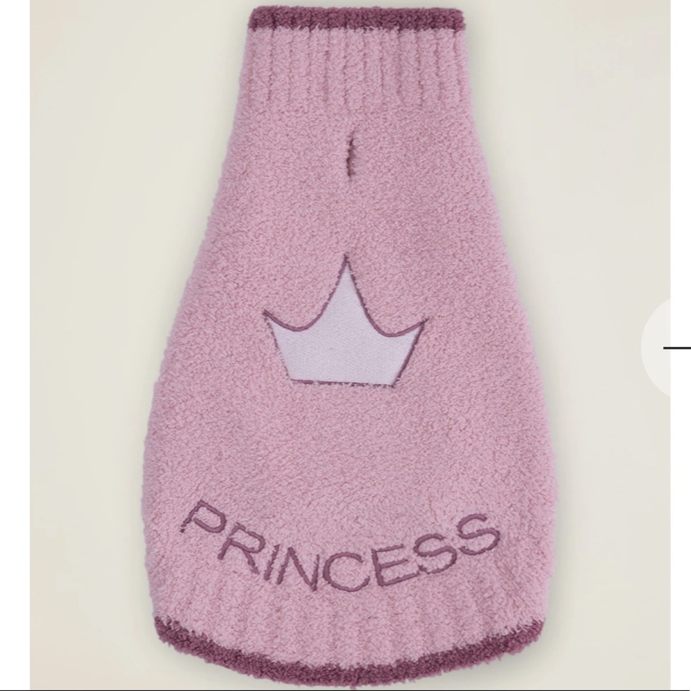 CozyChic™ Disney Tiara Pet Sweater in Bella Pink XL